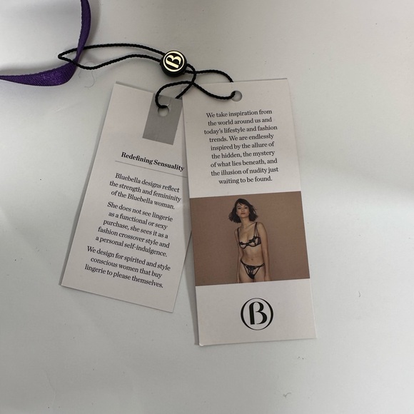 BlueBella NWT, Purple Lace Bra, Coquette, Zesty, Confidently Sexy 34C - Picture 10 of 12